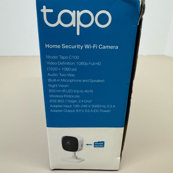 Tapo C100 Home Security Wi-Fi Camera - Picture 3 of 6